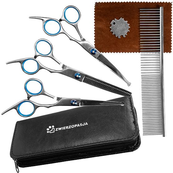 Sada nožníc pre zvieratá GROMMY pre psa a mačku