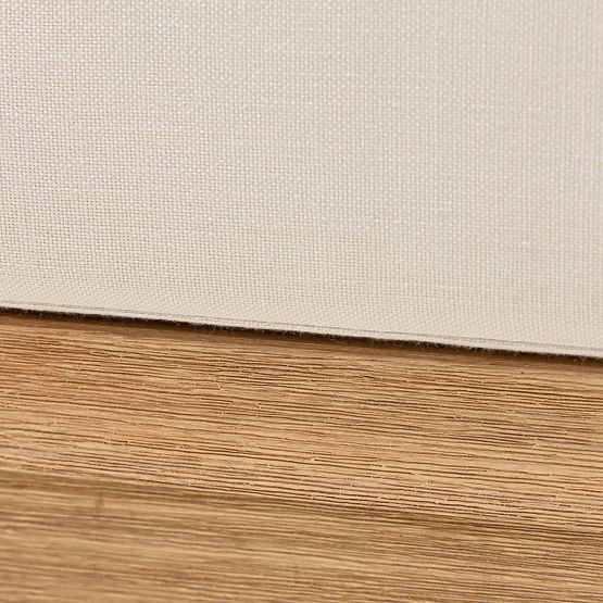 Sada záhradného nábytku Castello, pletenina, akáciové drevo FSC, teakový vzhľad, béžová