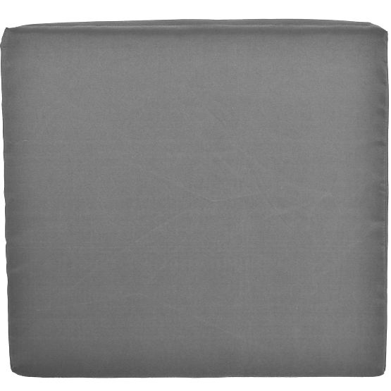 Sada záhradného nábytku z technoratanu MAGNOLIA čierna so sivými vankúšmi