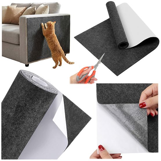Samolepiaca škrabacia podložka pre mačky KITTY 100x40 cm