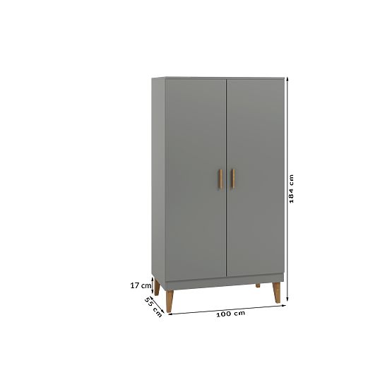 Šatníková skriňa KUBI