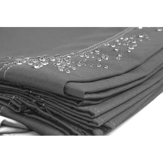 Sedák podložka na záhradnú hojdačku 140 x 100 cm sivá ModernHome