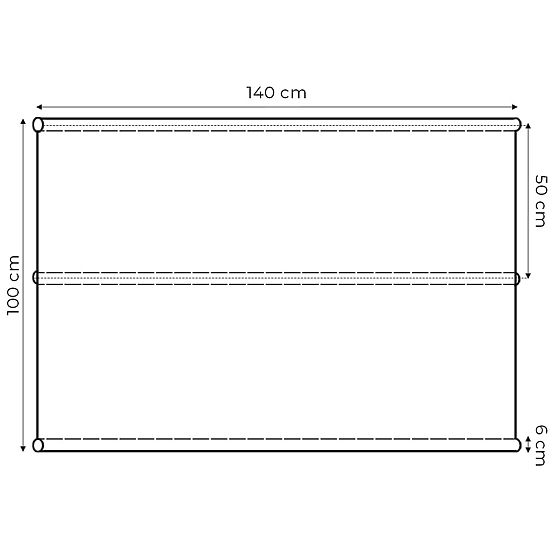 Sedák podložka na záhradnú hojdačku 140 x 100 cm sivá ModernHome