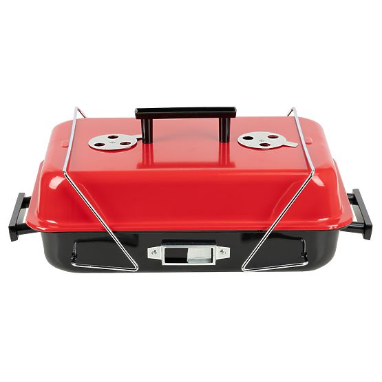 Skladací prenosný uhlíkový gril CAMPAL s poklopom