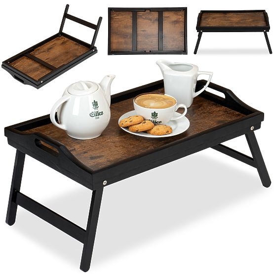 Skladací raňajkový podnos AURELIA RUSTIC