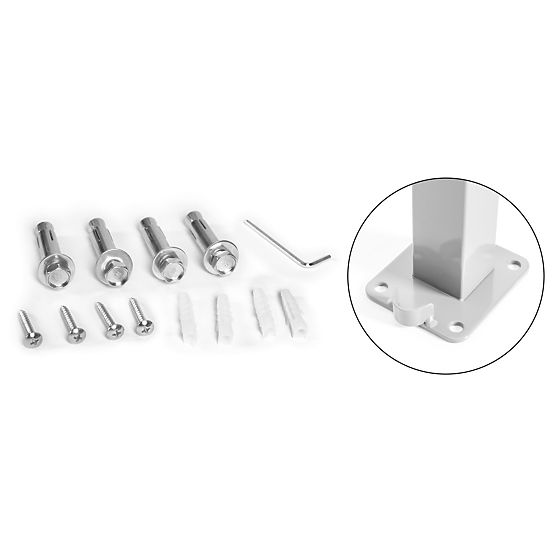 Skladacia markíza 300x180 cm bočná roleta paraván do záhrady na terasu antracit