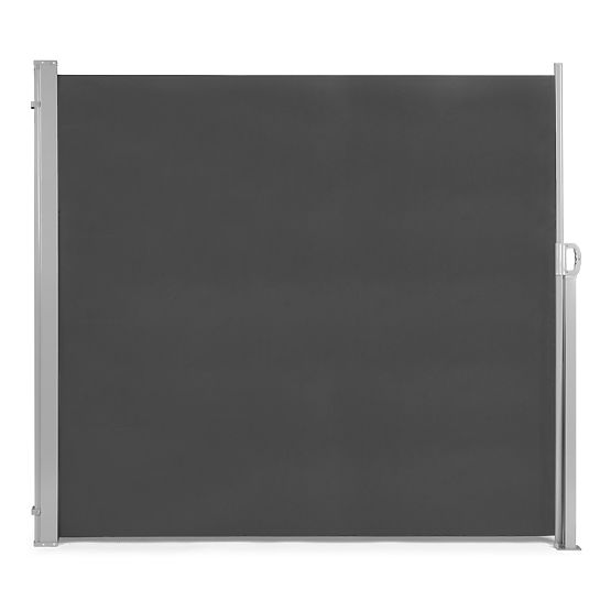 Skladacia markíza 300x200 cm bočná roleta paraván do záhrady na terasu antracit