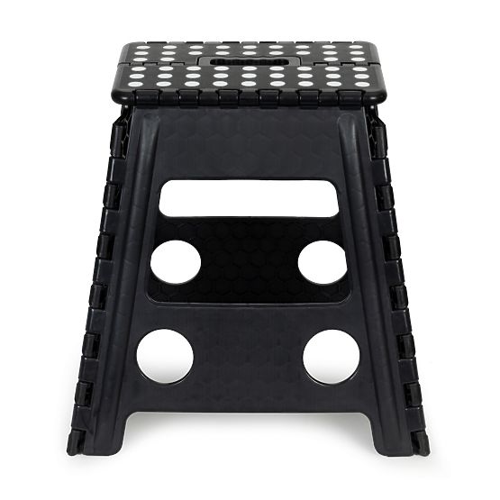 Skladacia stolička 1 stupňová taburet z plastu 39 cm