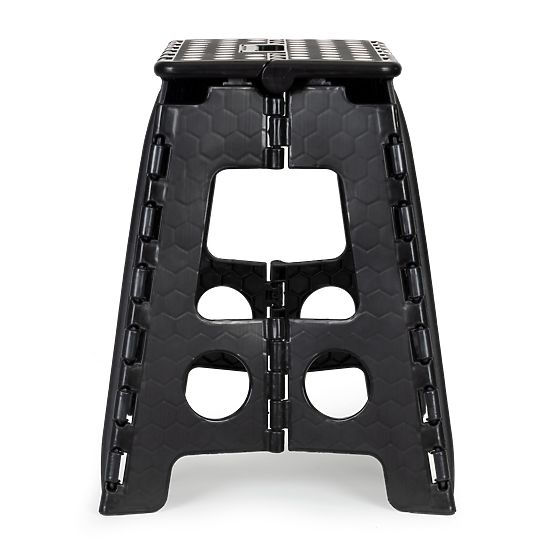 Skladacia stolička 1 stupňová taburet z plastu 39 cm