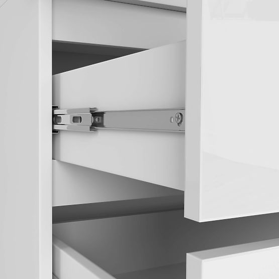 SKRIŇA S90 2D 2SZ CLP PK BIELY LESK