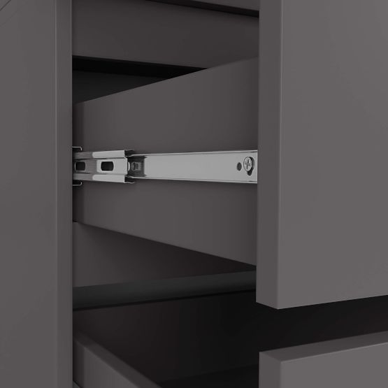 SKRIŇA S90 2D 2SZ CLP PK GRAFIT ŠEDÁ