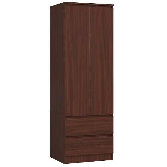 SKRIŇA STAR S 60 cm 2 DVERÍ 2 ZÁSUVKY WENGE