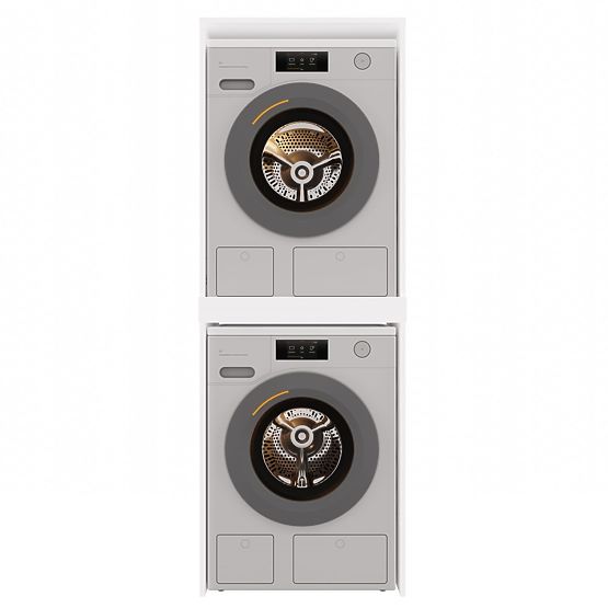 Skrinka na Práčku a Sušičku POLA TWIN Biela