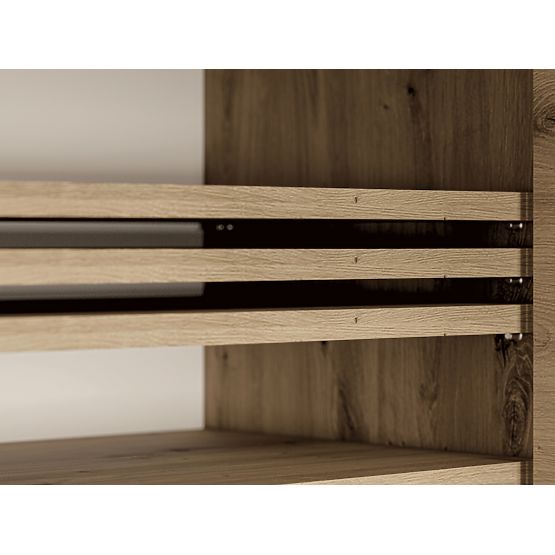 Skrinka na topánky Nevio - dub artisan