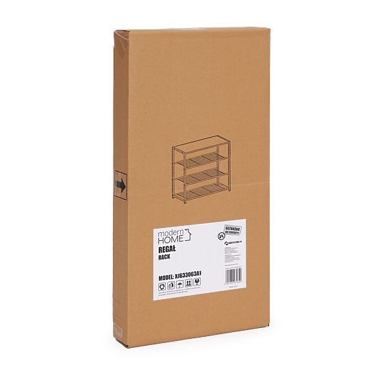 Skrinka na topánky stojan regál police loft 3 úrovne