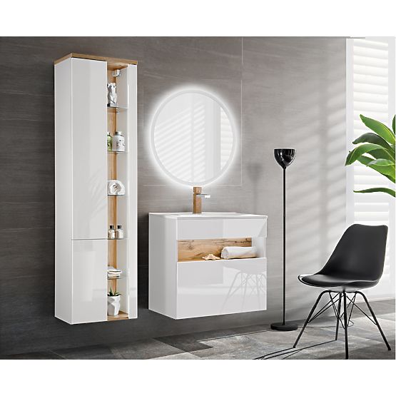 Skrinka pod umývadlo 60cm 1 zásuvka