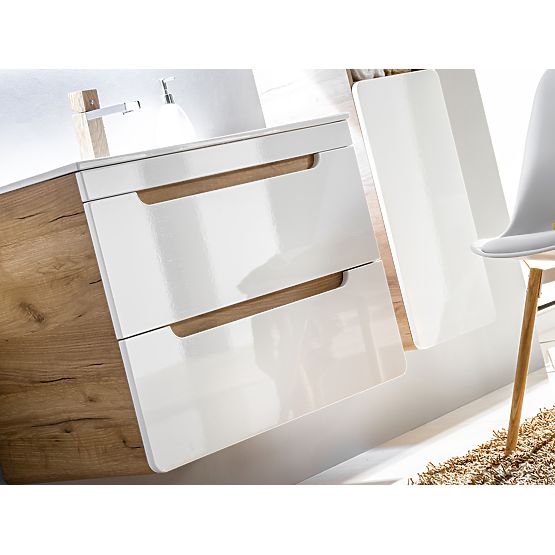 Skrinka pod umývadlo 80 cm 2 zásuvky