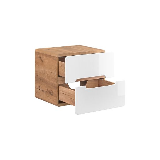 Skrinka pod umývadlo na dosku 60 cm 2 zásuvky