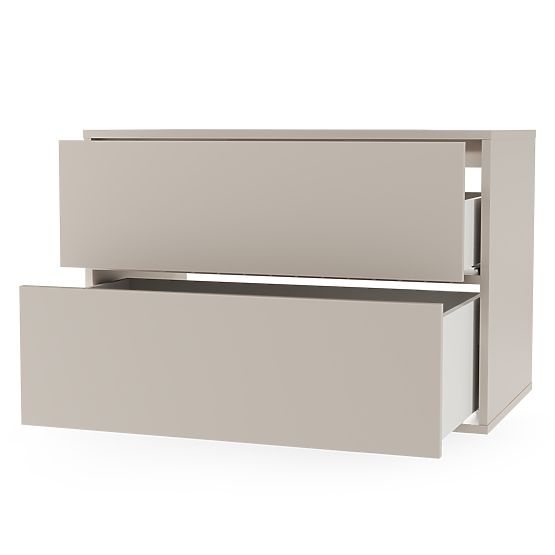 Skrinka pod umývadlo na dosku Mossy, 80 cm, kašmír