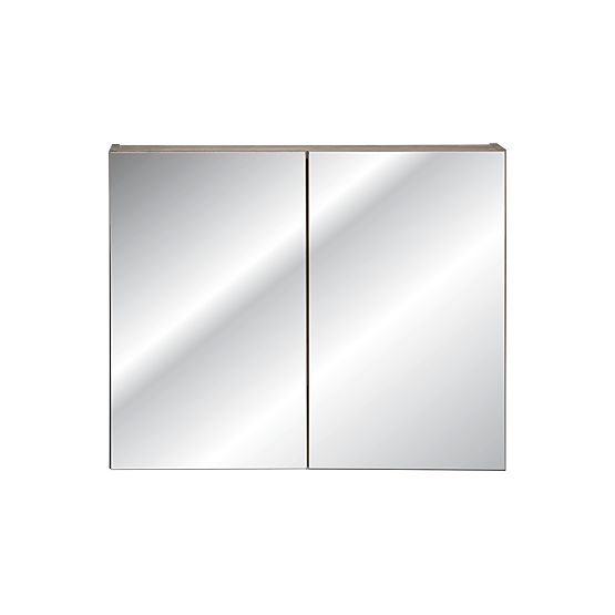 Skrinka so zrkadlom 80 cm 2 dvere