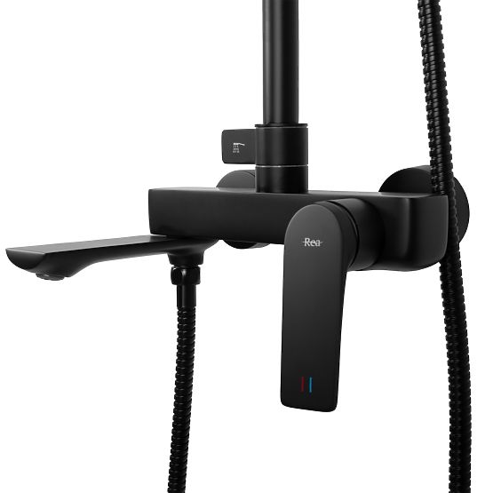 Sprchová sada REA AVALON ČIERNA