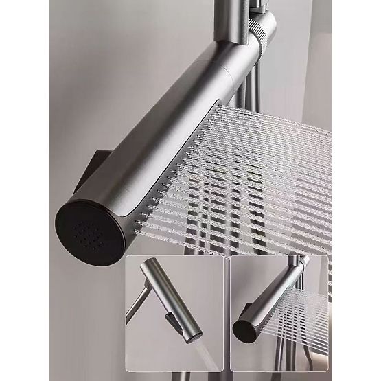 Sprchová súprava s termostatom REA Pedro Čierna