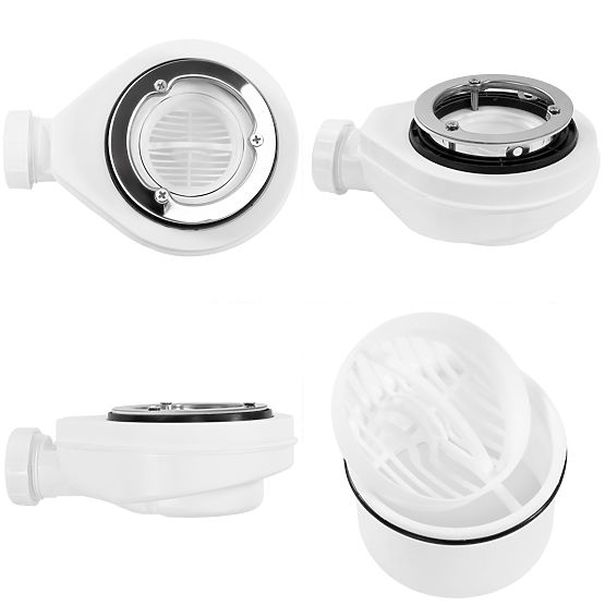 Sprchová vanička Bazalt Long White 80x100