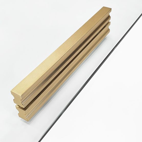 Sprchové dvere Rea Montana 120 Zlaté kartáčované