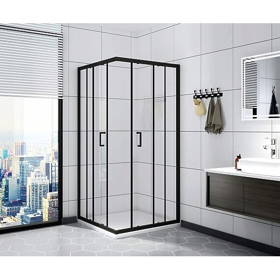 SPRCHOVÝ KÚT CALANI VITO 80cx80 ČIERNY