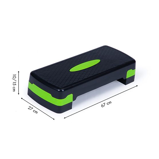 Step fitness na cvičenie aerobik 2 stupne podesta
