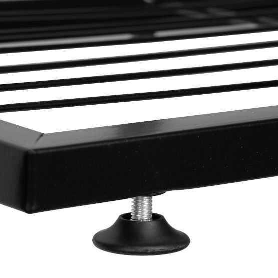 Stojan na kvety 8 úrovní NEST čierny