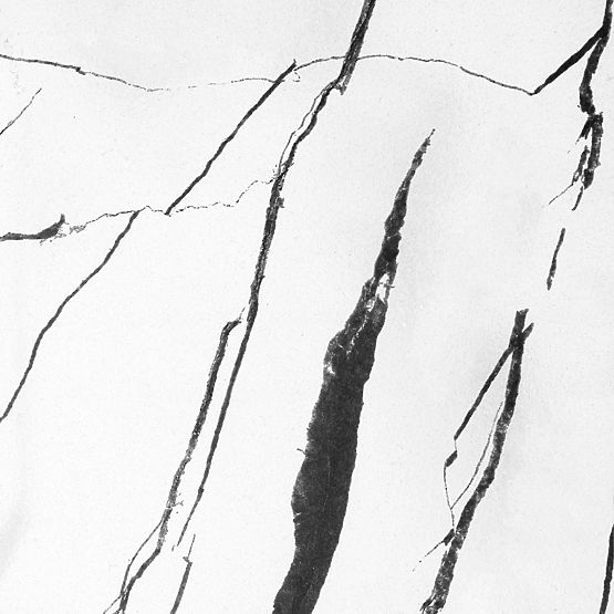 Stojan na kvety ANTIRES biely mramor kovový