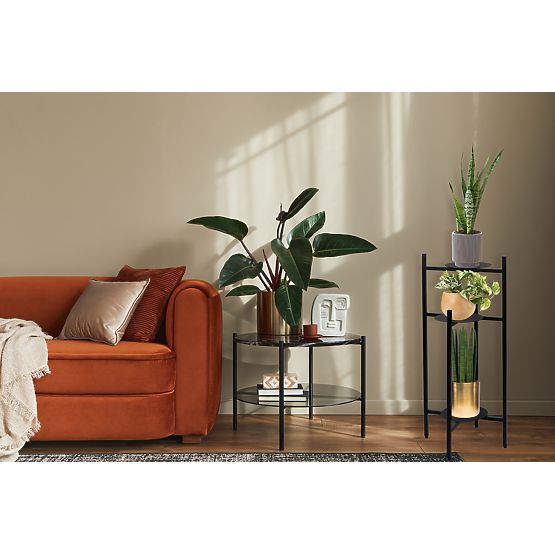 Stojan na kvety loft Tretorri Čierny stojan na kvety