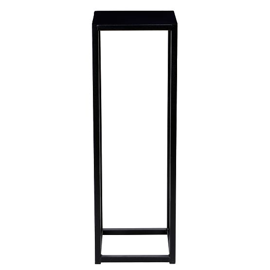 Stojan na kvety Piatto loft 60 cm čierny
