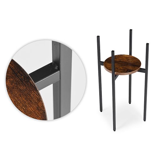 Stojan na kvety stojaci stojan na kvety dekorácia loft ModernHome