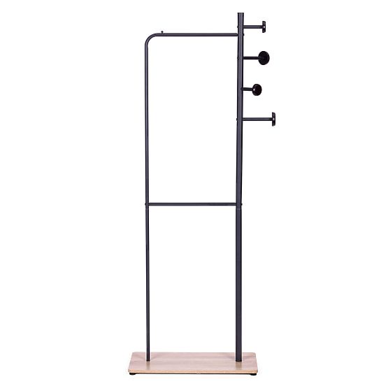 Stojanový vešiak na oblečenie s policou na topánky