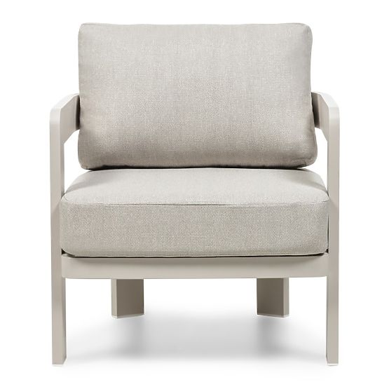 Súprava záhradného nábytku Japori, hliníková, svetlo béžová, zaoblená