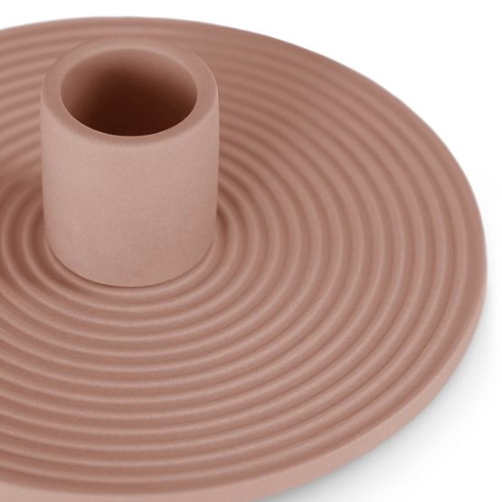 Svietnik MORAB farba púdrová ružová štýl boho do interiéru ameliahome