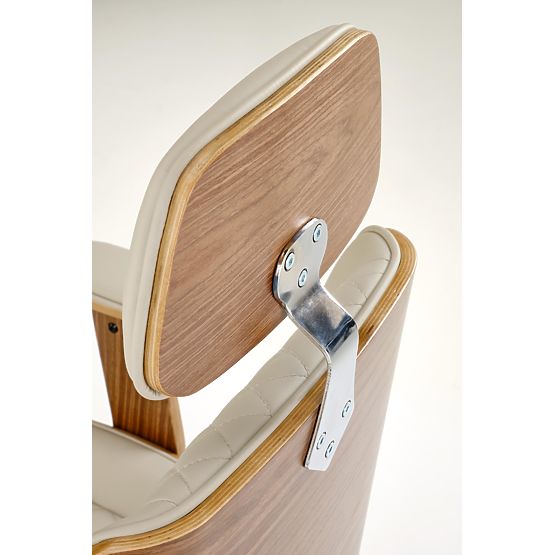 TIMBER kancelárske kreslo orechové/béžové