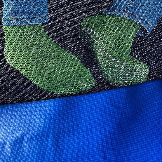 Trampolína s ochrannou sieťou a rebríkom HENZEN 305 cm modrá FT10