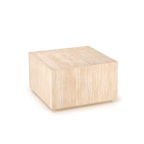 TRAVERTINO KWADRAT konferenčný stolík, travertín (1p=1ks)