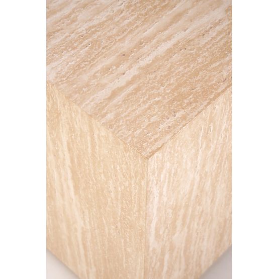 TRAVERTINO_S KWADRAT konferenčný stolík, travertín (1p=1ks)