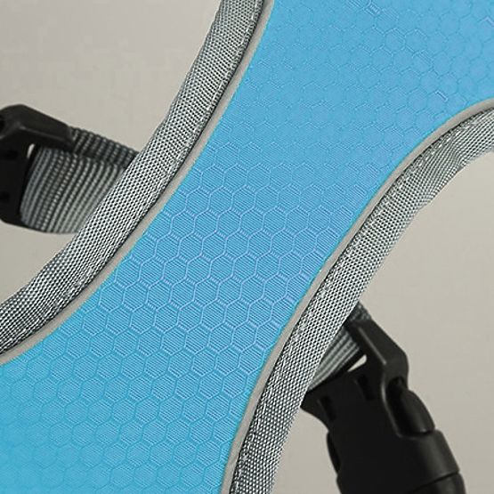 Tréningový postroj pre psa ASTRO modrý veľkosť XL