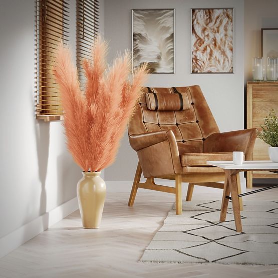 Umelá kvetina PAMPLY koralová ameliahome