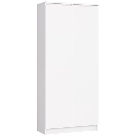 UZAVRETÝ REGÁL R80 2D 8P CLP BIELY