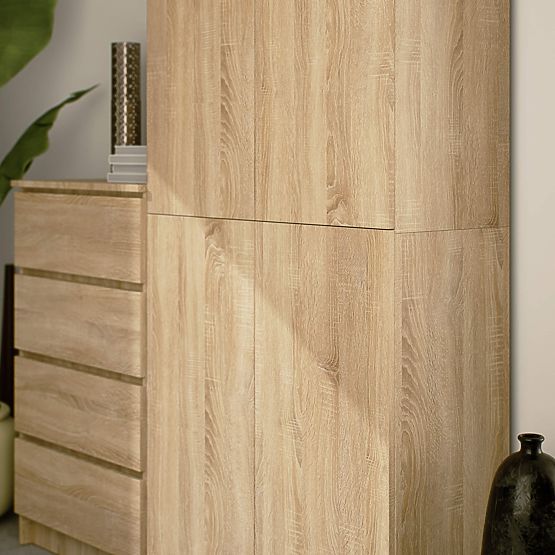 UZAVRETÝ REGÁL R80 2D 8P CLP DUB SONOMA