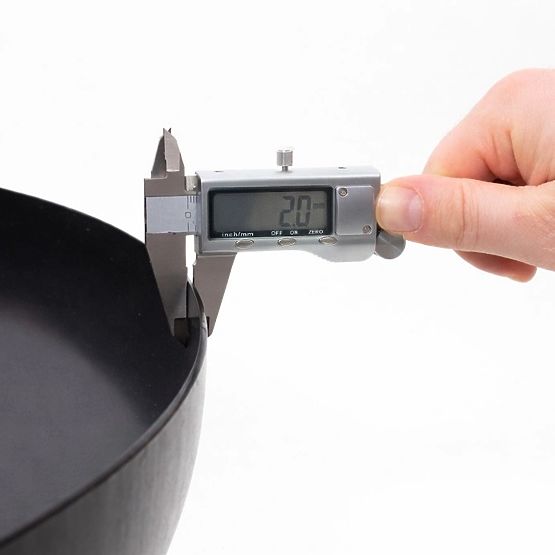 Veľké pevné liatinové záhradné ohnisko 60 cm ideálne na táborák