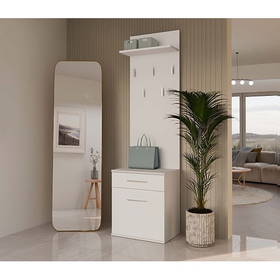 Vešiak Duo DUO BIELY