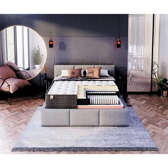 Viacvreckový pružinový matrac Comfort 180 x 200 cm