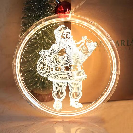 Vianočná LED dekorácia Santa CD003